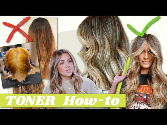 How to Tone for the Hair Color You Want! - With Any Brand