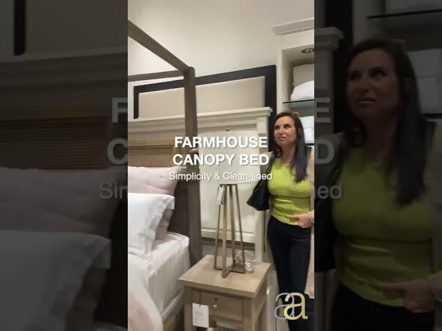 Bed & Headboard at Pottery Barn with Anamaria Atias Design and Cristina Ermecheo