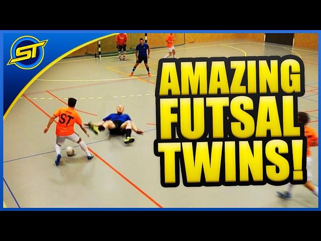 Futsal Skills You Never Seen Before By TWINS!  Ronaldo/Neymar/Falcao/SkillTwins Skills