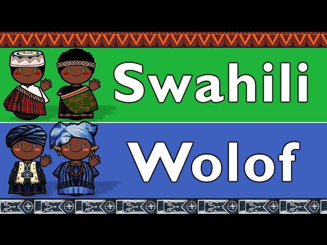 NIGER-CONGO: SWAHILI & WOLOF