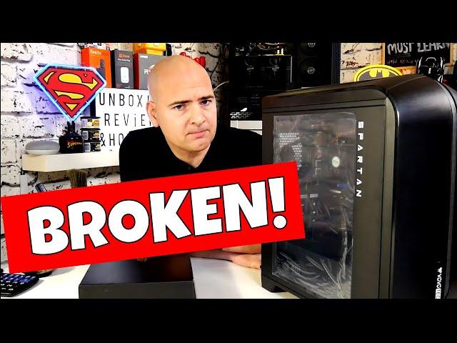 Yoyotech Spartan AMD Gaming PC Was Broken