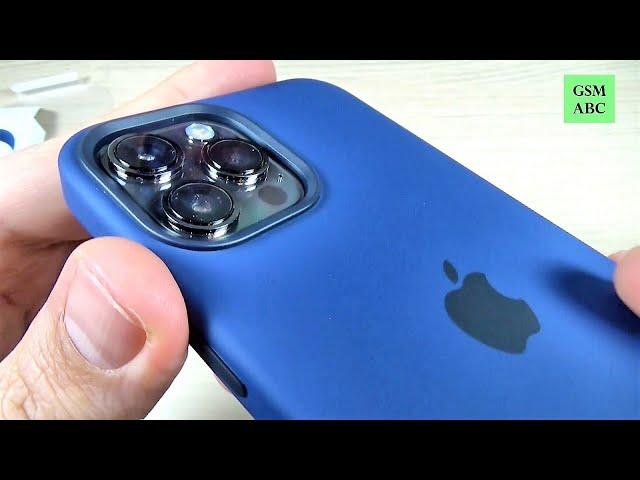 UNBOX ORIGINAL Apple Silicone Case with MagSafe for iPhone 12 Pro Max - Deep Navy (2020)