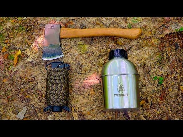 Basic Survival! The ONLY Three Survival Items You Need in the Wild!