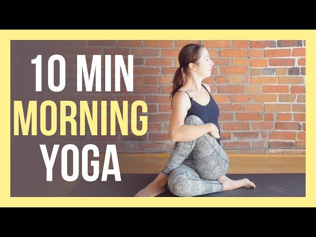 10 min Morning Yoga Full Body Stretch for Beginners