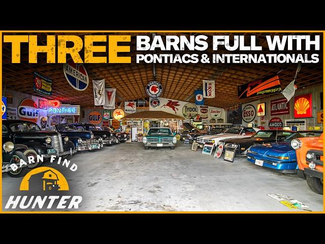 A Pontiac from EVERY decade & RARE International Trucks tucked away in barns | Barn Find Hunter