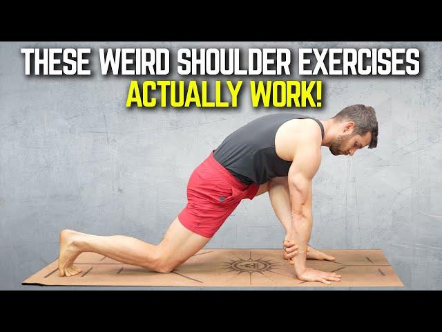 These Weird Shoulder Exercises Actually Work!  See For Yourself.