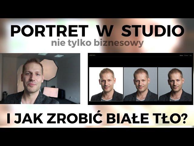 Jak zrobić portret na białym tle?