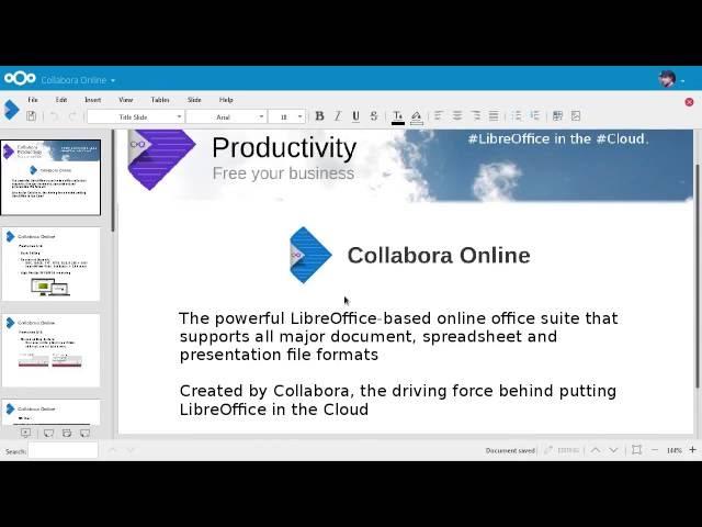 Collabora Online integration in Nextcloud