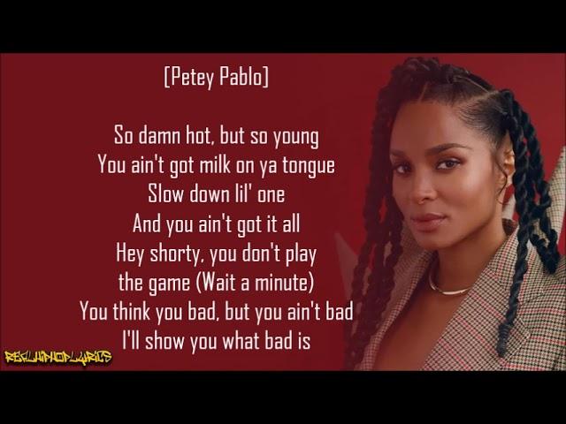 Ciara - Goodies ft. Petey Pablo (Lyrics)