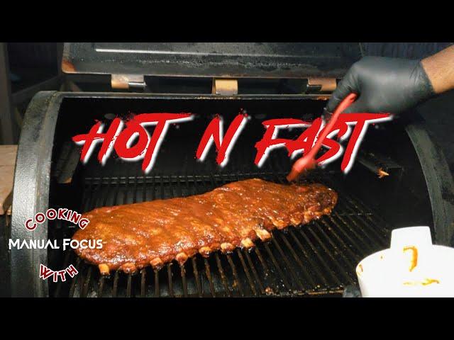 Quick Tasty Ribs Everytime! Hot n Fast Ribs | Pit Boss Lexington 540