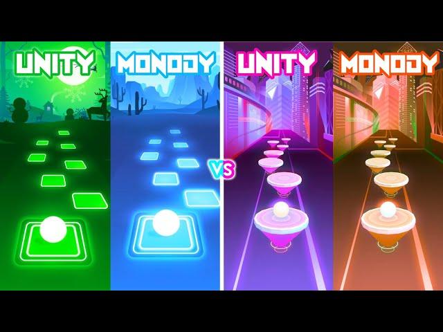 Unity VS Monody - TheFatRat | Tiles Hop VS Hop Ball 3D