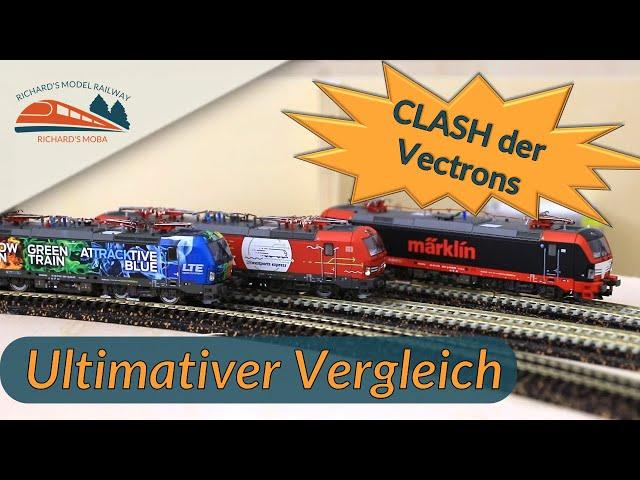 CLASH of the Vectrons- Which model railroad brand does best? [ENG subs] #Märklin #Roco #Piko