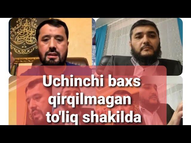 Uchinchi baxs to'liq! Mahmud Abdulmo'min vs Abror Muxtor Aliy