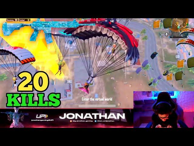 20 SOLO KILLS BY JONATHAN GAMING | BGMI HIGHLIGHTS #jonathangaming #gameplay #bgmi