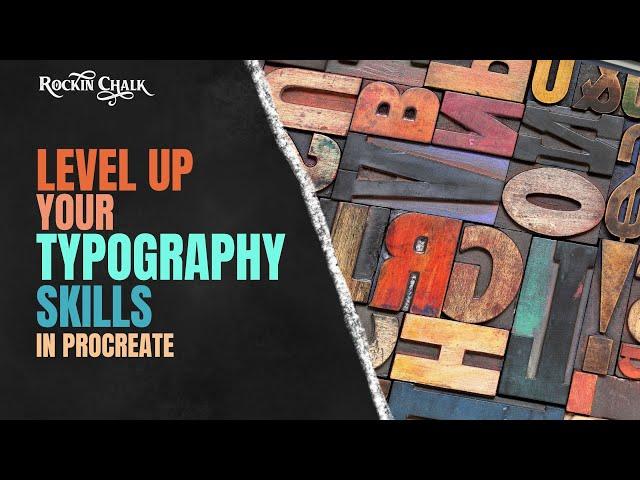 Level Up Your Typography Skills in Procreate & Don't Make Rookie Mistakes