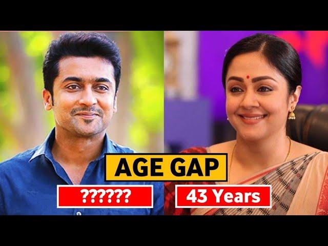 Shocking AGE GAP In Surya & His Wife Jyothika