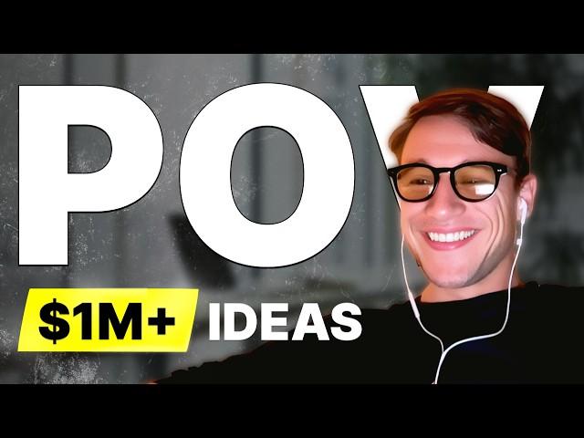 pov: brainstorming $1M+ startup ideas with Daniel Dalen