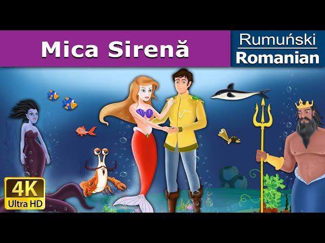 Mica Sirenă | The Little Mermaid in Romanai | Basme in limba romana | @RomanianFairyTales