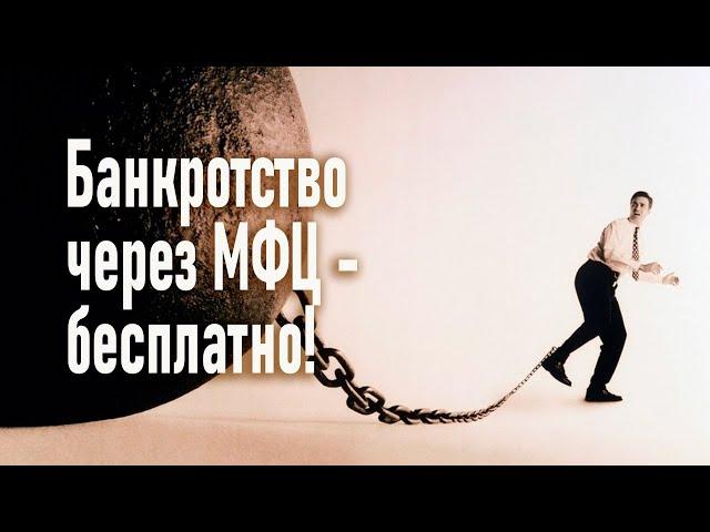 Банкротство через МФЦ бесплатно