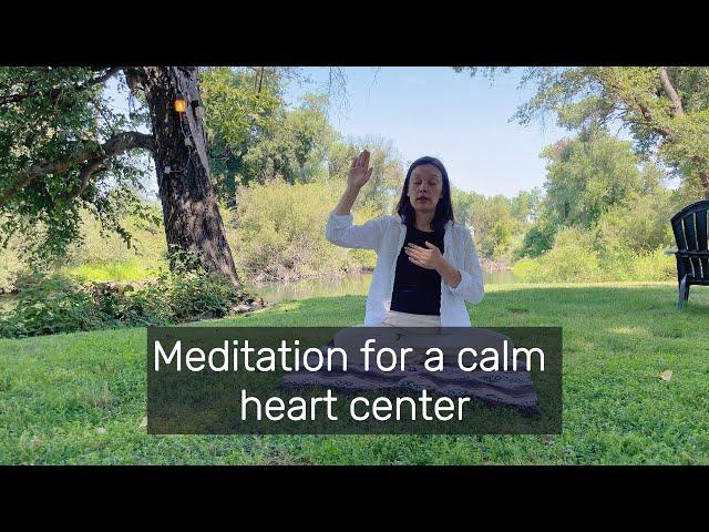 Meditation for a calm heart | Remove heavy emotions from your heart | Ease anxiety