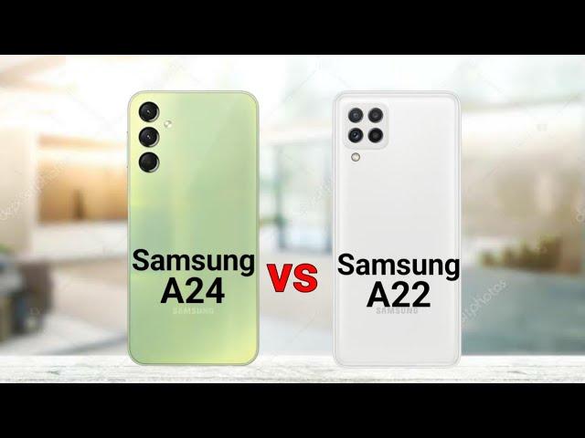 Samsung A24 vs Samsung A22