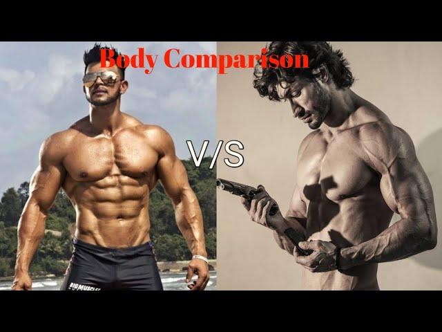 Sahil Khan vs Vidyut Jamwal Body Comparison