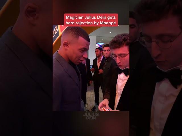 Mbappé rejects magic trick ... #mbappe   #psg  #magic