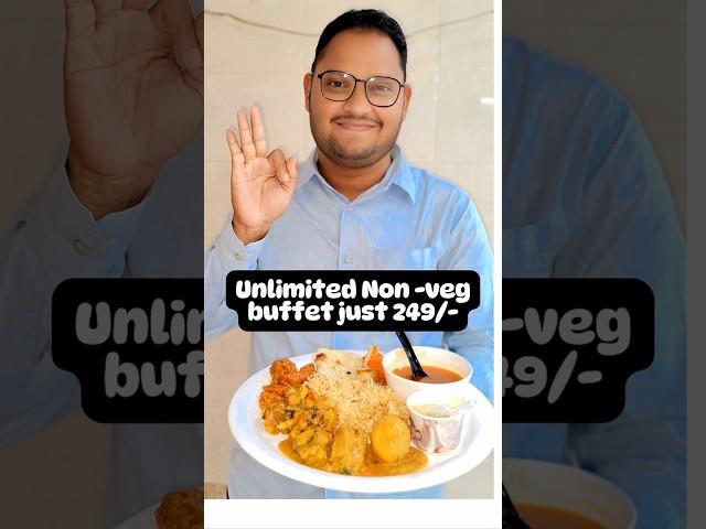Unlimited Non -Veg buffet just 249/- Harika Royal Restaurant Vijayawada #vijayawada #unlimited #food