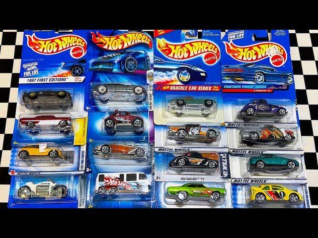 Opening Hot Wheels Vehicles From Previous Years