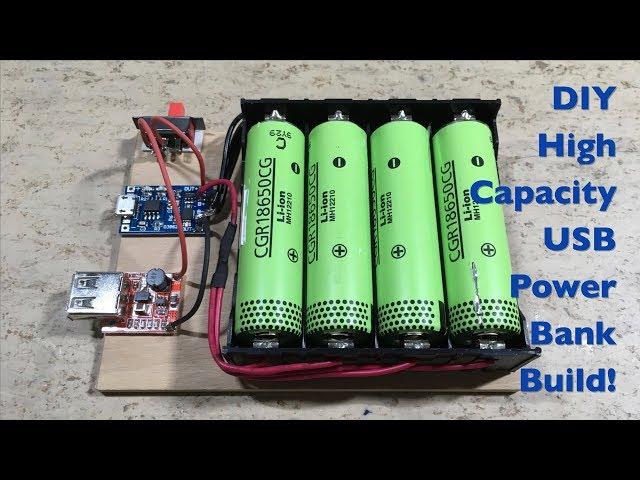 How To Build Your Own DIY 9000mAh USB Power Bank!