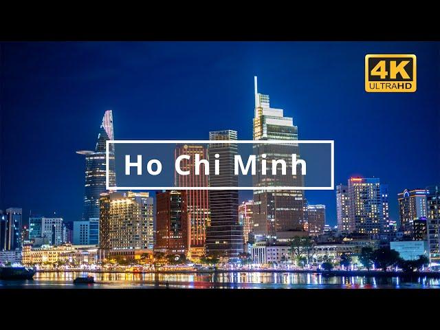 Ho Chi Minh City (Saigon) , Vietnam  | 4K Drone Footage