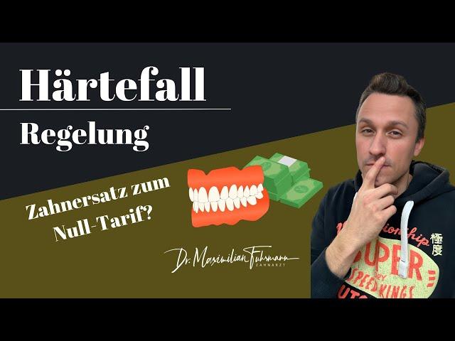 Zahnersatz zum Nulltarif  | Zahnarzt Dr. Maximilian Fuhrmann