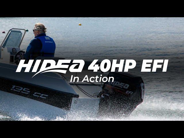 Hidea 40hp EFI Outboard | In Action