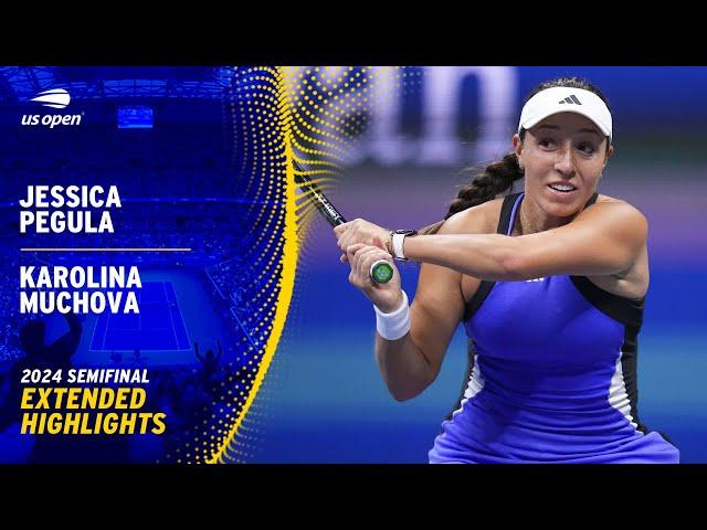 Jessica Pegula vs. Karolina Muchova Extended Highlights | 2024 US Open Semifinal