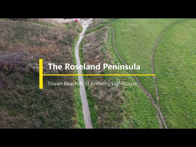 The Roseland Peninsula - Towan Beach & St Anthony Head - Cornwall [4k]