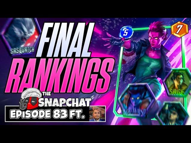 NEW GAME MODE? | SEASON FINAL RANKINGS | The Snap Chat Podcast #83