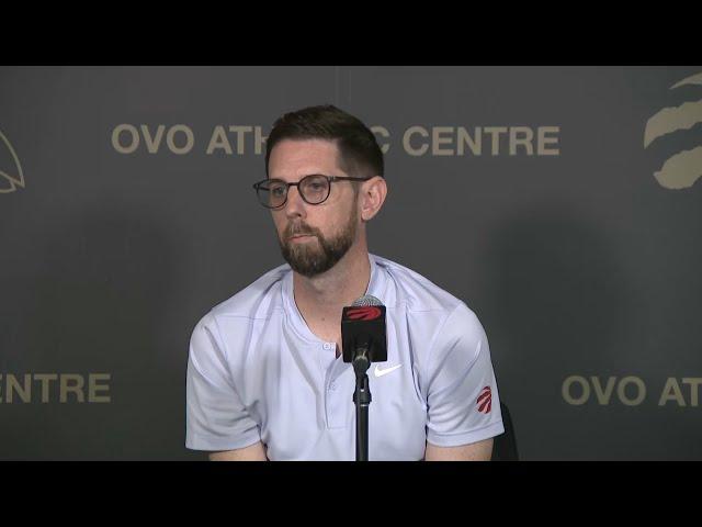 Raptors Press Conference :  Dan Tolzman - June 25, 2024