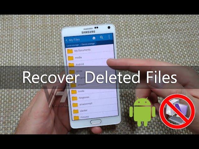 How to Recover Deleted Files From Android Phone