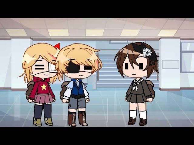 if Uwu cat is in school // Multiverse Fandom Crossover Au