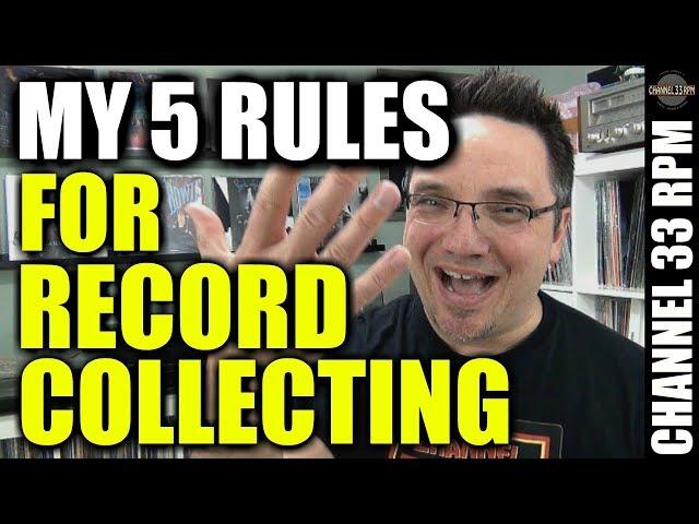 THE 5 RULES I FOLLOW when buying records | VINYL COMMUNITY