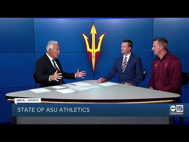 ASU Athletic Director Graham Rossini discusses the state of the football team over the offseason