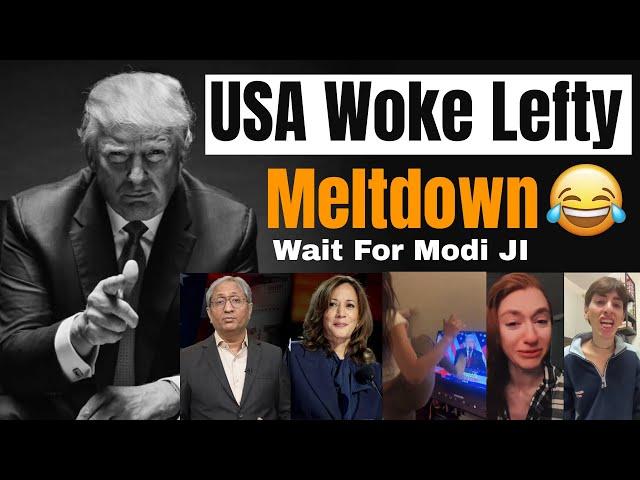 USA Meltdown  | USA Election Result 2024  | The Woke | Donald Trump |  Memes