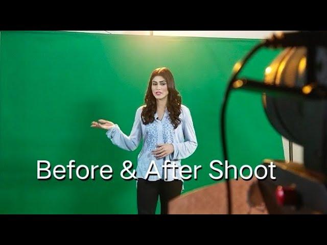 How Chroma Shoot Dubbing and Voice Done | Zuhaib Ramzan Bhatti