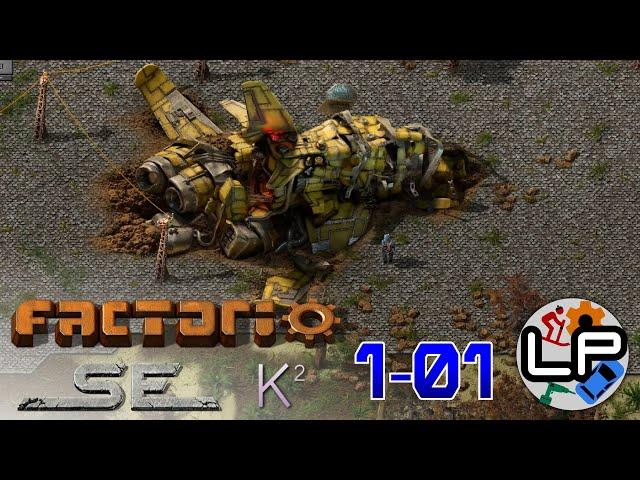 S1-E01 - That's a Lot of Mods - Laurence Plays Factorio: Space Exploration 0.6 + Krastorio²