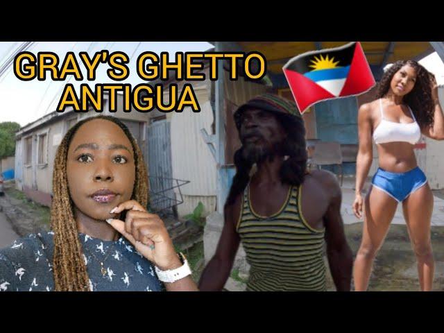 INSIDE ANTIGUA'S MOST POPULAR GHETTO GRAY'S FARM !! I was shocked