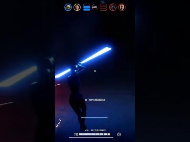 Rey vs Kylo in Battlefront 2!