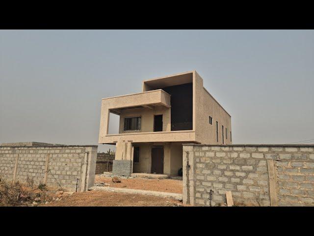 build your dream home in Ghana 2025 _ installation of natural stone