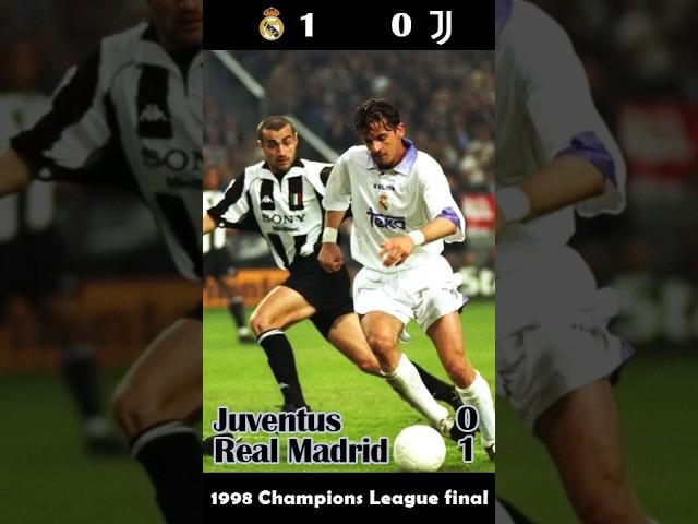 Real Madrid v Juventus 1-0 | Champions League final 1998