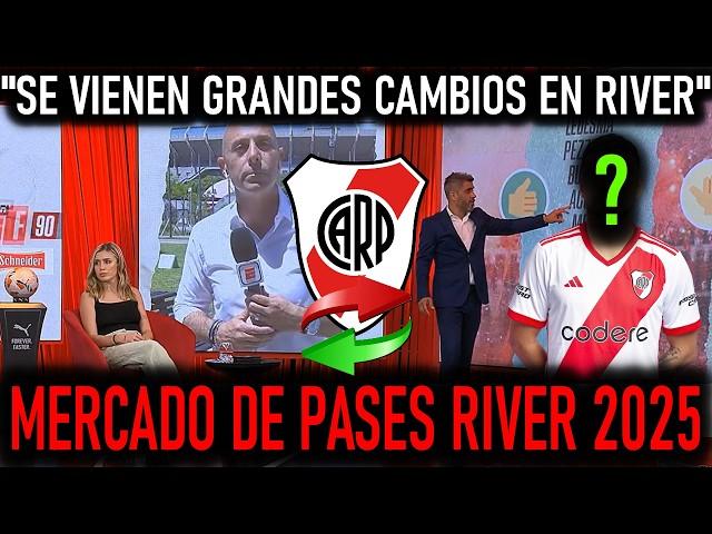  RIVER va a ROMPER EL MERCADO DE PASES y RUGGERI LO SABE