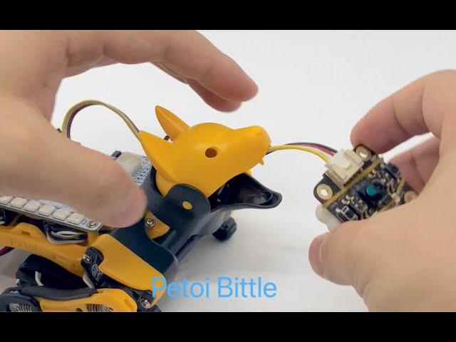 Petoi Bittle | Intelligent Camera Module for Object Tracking | PetoiCamp